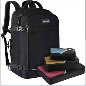 40L Travel Backpack with Packing Cubes